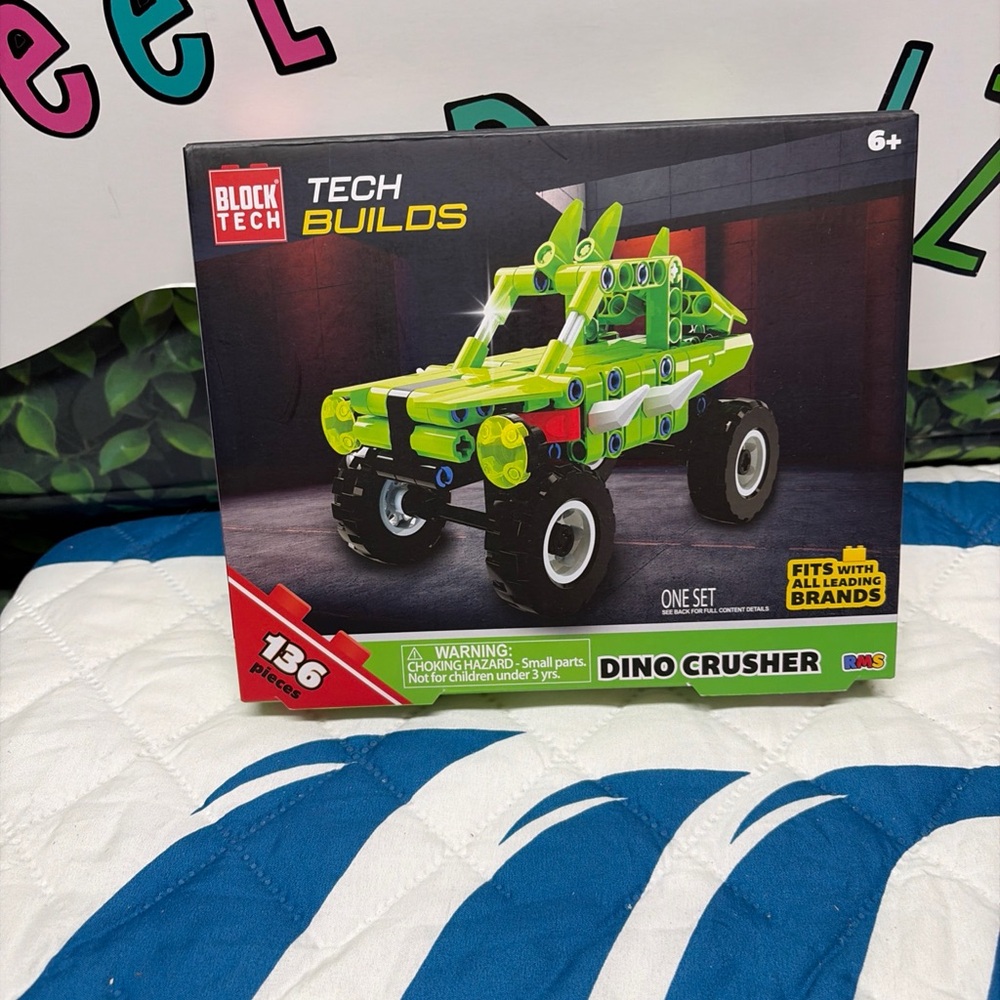 Dino Crusher Build Set - Green